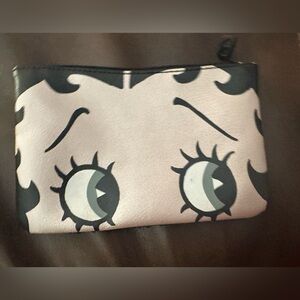 Betty Boop Black Ipsy cosmetic bag